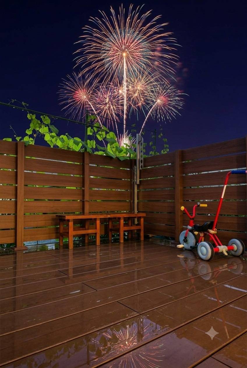 【2026年8月1日】習志野市・船橋市周辺は花火大会がいっぱい!自宅から花火を楽しめるお庭リフォームが人気です|ゆうきホーム株式会社
